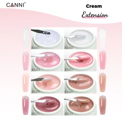 ג'ל לבניית ציפורניים 28 גר' בגוון שקוף 01 - CANNI