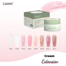 ג'ל לבניית ציפורניים 28 גר' בגוון ניוד 12 - CANNI