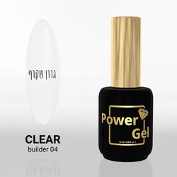 בילדר 15 מיל' בגוון שקוף - POWER GEL