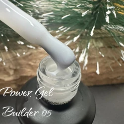 בילדר 15 מיל' בגוון לבן חלבי - POWER GEL