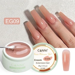 ג'ל לבניית ציפורניים 28 גר' בגוון כיסוי ניוד 09 - CANNI