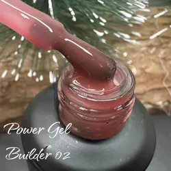 בילדר 15 מיל' בגוון ורוד פנינה - POWER GEL